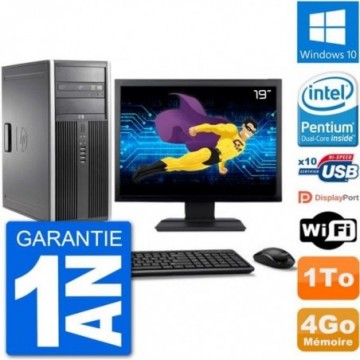 PC Tour HP 8200 Ecran 19...