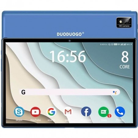 DUODUOGO S1-Tablette Tactile 10.1 - Octa-Core -6Go+128Go-512Go Android 10.0 - 4G Dual SIM-WIFI -GPS- Bluetooth Tablette