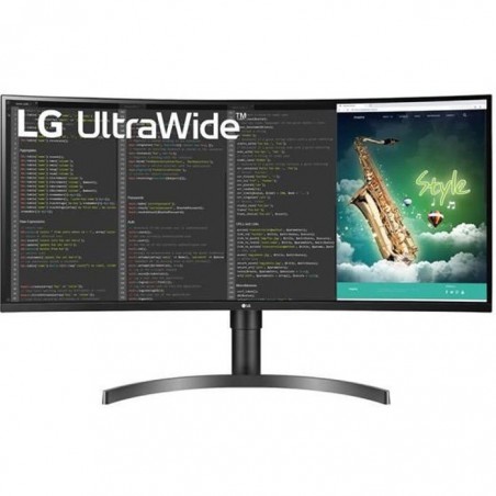 LG MONITEUR LG 35 incurvé 21:9 5ms UltraWide 3440x1440 300cd-m² 2xHDMI Displayport USB HPs FreeSync pied reglable en hauteur