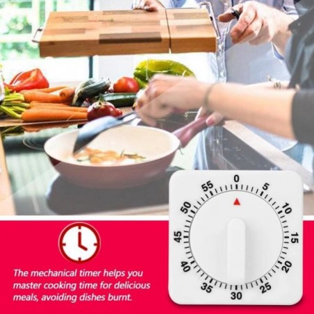 Minuterie de cuisine 60 Minutes Portable-------DQ FRANCE