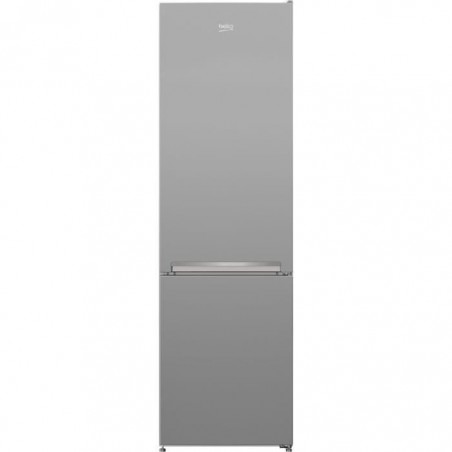 BEKO RCHA300K30SN - Réfrigérateur combiné pose-libre 280L (204+76L) - Froid ventilé - L54x H181,3cm - Gris Acier