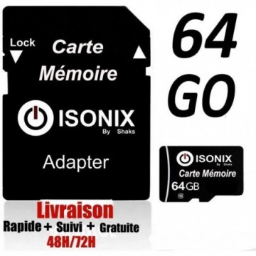 ISONIX Carte Mémoire...