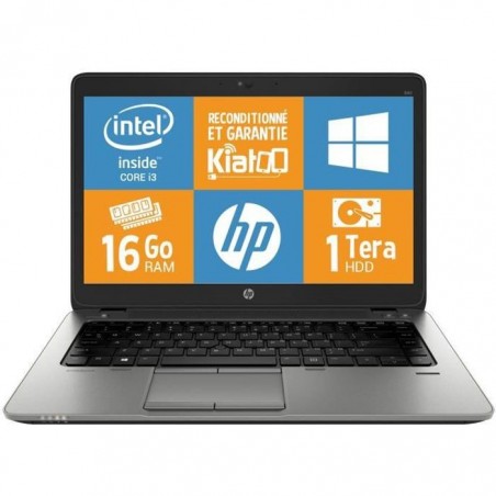 ULTRABOOK HP ELITEBOOK 840 G1 CORE I5 16 go ram 1 to disque dur ORDINATEUR PORTABLE RECONDITIONNE