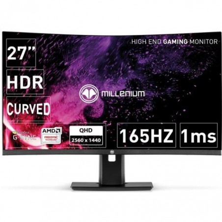 Millenium MD27PRO165 Écran de Gaming incurvé QHD 27