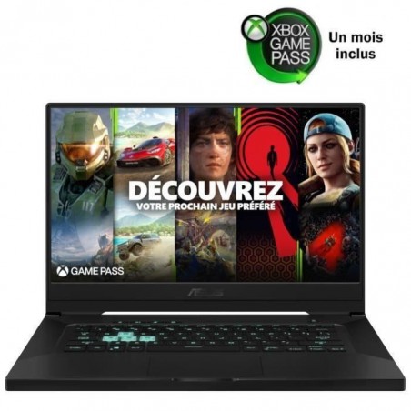 PC Portable Gamer ASUS F15-TUF506HM-AZ121T - 15,6 FHD 240Hz - Intel i7-11800H - RAM 16Go - SSD 512Go - RTX 3060 6Go - Windows 10