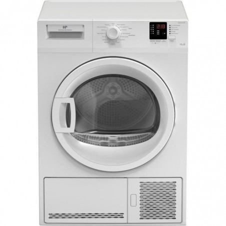 Sche-linge à condensation CONTINENTAL EDISON CESLCE10W - 10 kg - L 59,7 cm - Classe B - Blanc