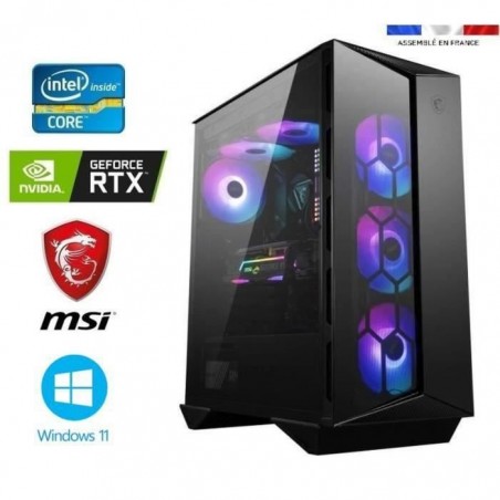 PC Gamer I7-12700KF + Watercooling - RTX 3080 10GO - 32GO RAM - SSD 1000GO + HDD 4000GO - WIFI - MSI MPG Gungnir 110R - Windows