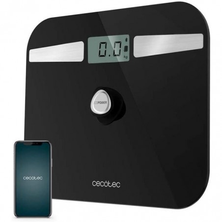 Cecotec Balance de salle de bain Surface Precision EcoPower 10200 Smart Healthy noir