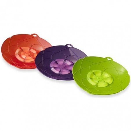 Couvercle Anti Ãcoulement Fleur Silicone