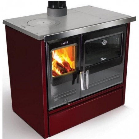 Lacunza - cuisinire à bois 7kw bordeaux - etna7bordeaux