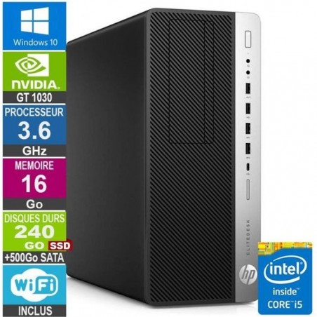 PC Gamer LPG-800G3 i5-6500 3.60GHz 16Go-240Go SSD + 500Go-GT 1030