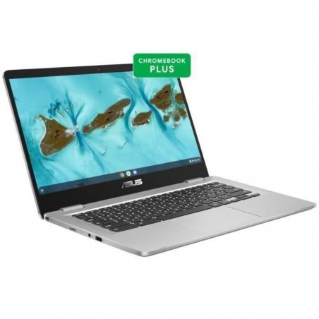 Ordinateur Portable Chromebook ASUS C424MA-EB0075 - 14 FHD - Celeron N4020 - RAM 4Go - Stockage 64Go eMMC - Chrome OS - AZERTY