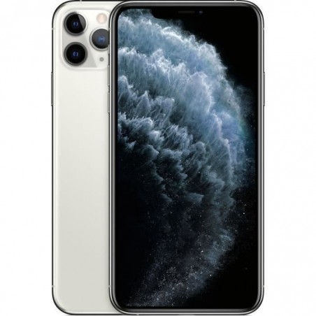 APPLE iPhone 11 Pro Max 64 Go Argent - Reconditionné - Etat correct