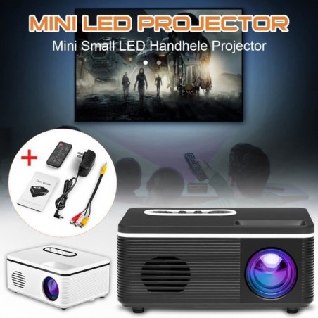 Vidéoprojecteur,Projecteur S361, projecteur HD 1080p noir Norme eu