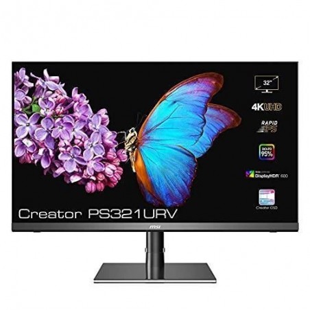 MSI Creator PS321URV 81,3 cm (32) 3840 x 2160 Pixels 4K Ultra HD LCD Noir