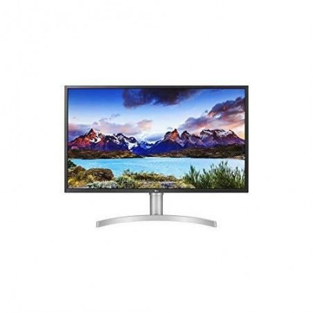 LG UltraFine 32UL750 W 32 Moniteur UHD 4K 16-9e 3840x2160, VA 4ms 60Hz, HDR 600, DCI P3 95% (AMD FreeSync, haut parleurs,