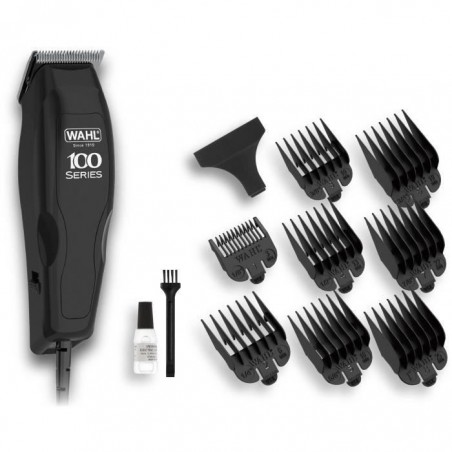 Tondeuse cheveux Home Pro 100 - WAHL 1395.0460 - 8 guides de coupe de 3 mm à 25 mm - Filaire