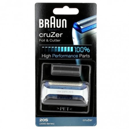 Grille+couteau series 2000 cruzer 20s pour Rasoir Braun - 3665392019701