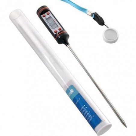 FAMILY®Thermomètre alimentaire Sonde LCD Digital,Thermomètre de Cuisine pour Les Liquides