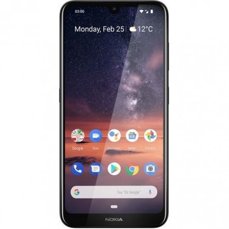 Nokia 3.2 - Smartphone débloqué 4G (6,26 pouces - 16Go - Double Nano SIM, Android 9.0) Noir