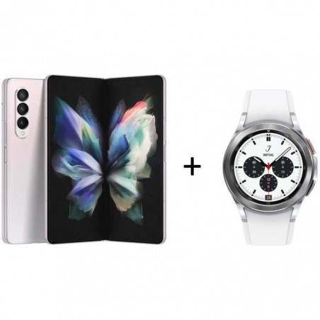 SAMSUNG Galaxy Z Fold3 256Go Silver + Galaxy Watch4 Classic 42mm Bluetooth Silver