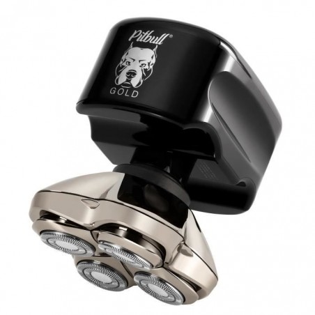 Skull Shaver Pitbull Gold PRO rasoir électrique homme pour tête et visage - Rasoir tête chauve (Prise EU)