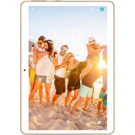 BEISTA Tablette tactile K107 - 64Go - 4Go RAM - 10.1 Pouces HD - Android 10.0 - Quad Core- 4G Double SIM,WiFi,GPS - Blanc