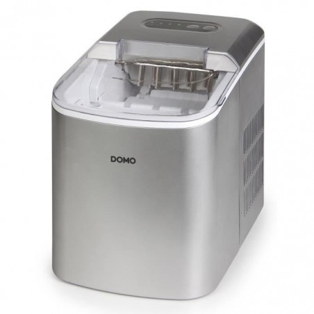 DOMO DO9200IB Machine à glaçons Jusquà 9 glaçons en 8 minutes 105W - Inox