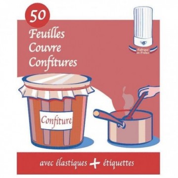 Cellophane couvre confiture...