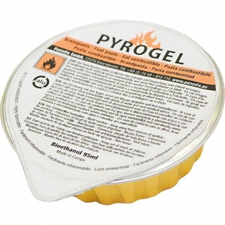 Pâte combustible Pyrogel - lot de 3