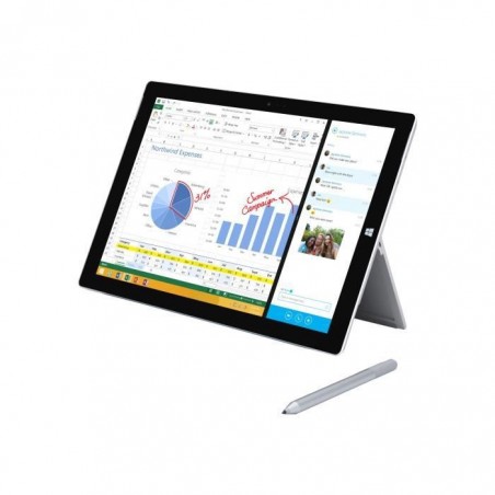 Microsoft Surface Pro 3 Tablette avec clavier détachable Core i5 4300U - 1.9 GHz Win 8.1 Pro 64 bits 8 Go RAM 256 Go SSD 12