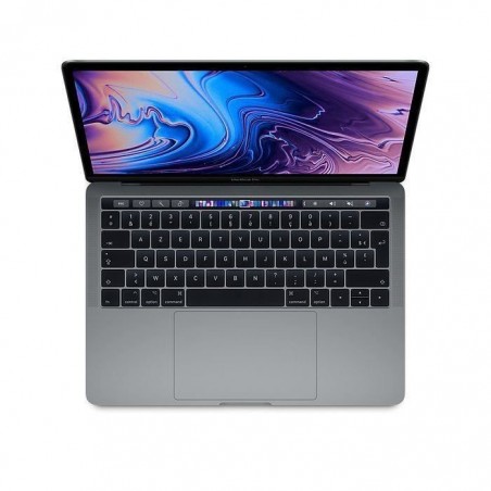 APPLE MacBook Pro Touch Bar 13 2019 i7 - 2,8 Ghz - 16 Go RAM - 512 Go SSD - Gris Sidéral - Reconditionné - Etat correct