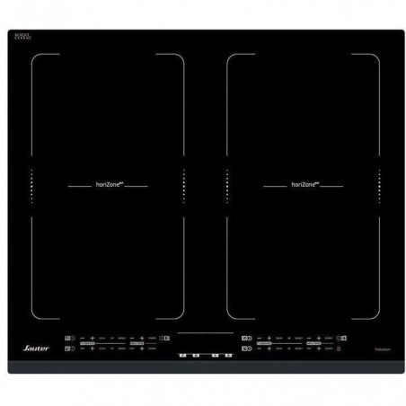 SHOT CASE - SAUTER SPI4764B - Table Induction 4 Foyers dont 2 zones modulables (Horizone) - Noir