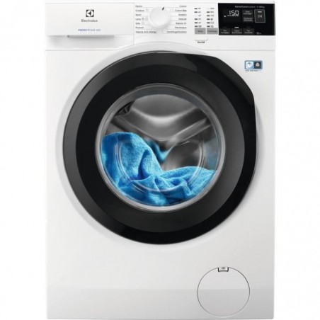 Electrolux EW6F412B, Autonome, Charge avant, Blanc, boutons, Rotatif, Gauche, LCD