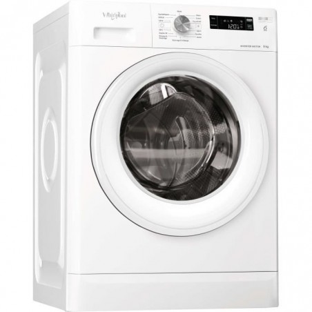 WHIRLPOOL - FFSPL9248WFR -Machine à laver Posable Front FRESHCARE 9 kg 1200 trs A+++ Blanche