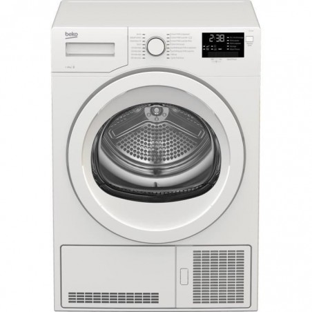 BEKO DCY824 - Sèche linge frontal - 8 kg - Condensation - B - Blanc