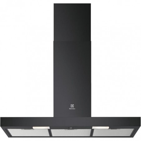 ELECTROLUX EFT39K - Hotte décorative murale - Evacuation et recyclage - 295m3-h - L90cm