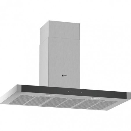 NEFF - D95BHM4N0 - Hotte décorative murale - 739 m³-h max - 65 dB max - L90cm - Inox