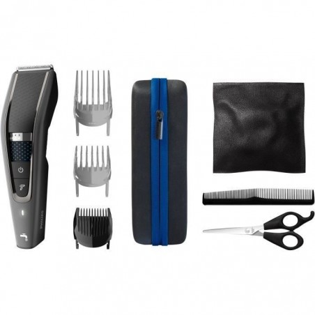 PHILIPS HC7650-15 - Rasoir-Tondeuse Cheveux et Barbe Series 7000 avec Housse de Voyage et Kit Barber