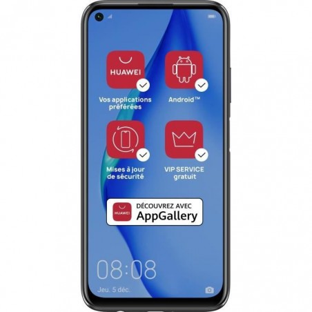 HUAWEI P40 Lite Jenny Midnight Black 128 Go (Services Google non intégrés)