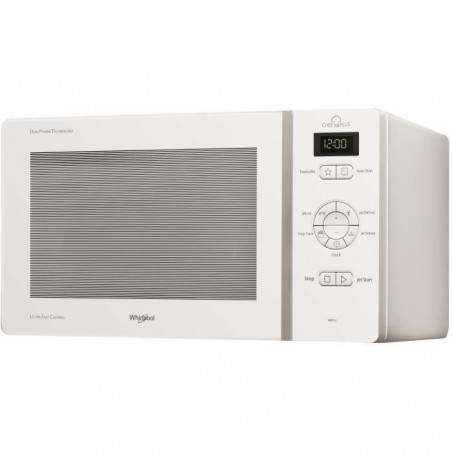 WHIRLPOOL MCP341WH-Micro ondes monofonction blanc-25 L-800 W-Pose libre