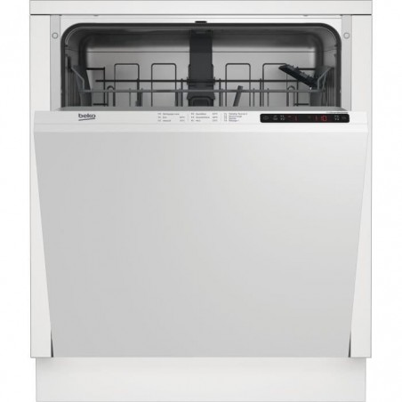 BEKO - LVI72F -Lave-vaisselle encastrable - 13 couverts - 46dB - A++ - Larg.60cm