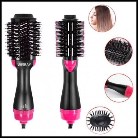 Brosse Soufflante Rotative,Weiray® Brosse Lissante Chauffante Electrique Multifonctionnels Sche-Cheveux 3 en 1