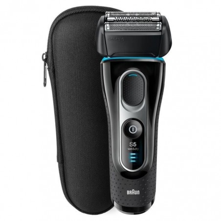 BRAUN SERIES 5-5145 S WET&DRY Rasoir électrique - Noir-bleu-chrome