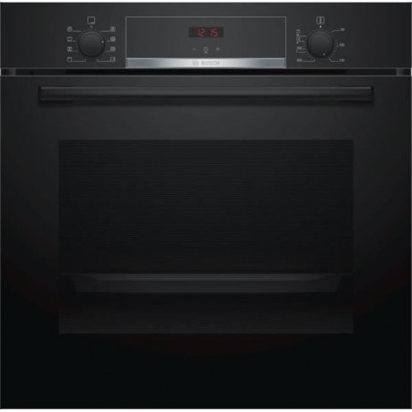 BOSCH HBA553BA0 - Four électrique encastrable - Air pulsé 3D+ - 71L - Nettoyage Ecoclean - A - Noir